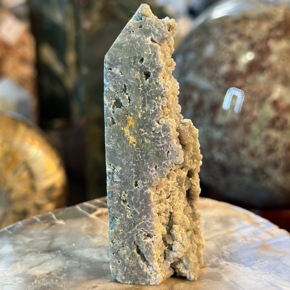 🎄SALE🎄Grape Agate 4 Sided Crystal Point! - Picture 4 of 8